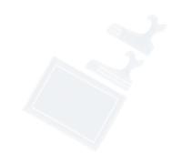 DECHOUS Moules en Silicone pour Cadre Photo DIY avec Support, Kit Complet Blanc pour Moulage Époxy, Outils Créatifs pour Décoration Bureau et Loisirs Artisanaux