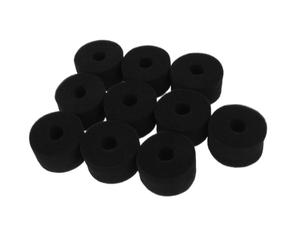 DECHOUS Mousse de Protection pour Micro D’Interview, Haute Densité | Stabilité Renforcée du Fanion, Protège des Chocs et Frottements, pour Streaming et Interviews