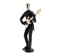 DECHOUS Musicien Figurine Résine Musicien Bassiste Groupe De Jazz Sculpture Groupe De Musique Artisanat Instrument De Musique Figurine À Collectionner Trophée De La Musique Prix pour Le