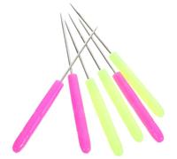 DECHOUS Outils de Décoration de Biscuits 6 Pièces en Acier Inoxydable Aiguilles à Tracer pour Fondant et Glaçage Royal, Accessoires pour Biscuits en Fondant et Couleur Aléatoire