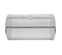 DECHOUS Panier Rôtissoire Acier Inoxydable pour Four Électrique Cage Grill Rotative pour Rôtir Noix Arachides et Marrons Accessoire Four et Sécurisé