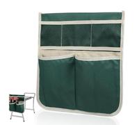 DECHOUS Paquet à Outils de Jardinage Multifonction pour Genouillère, Vert | Tissu Oxford 600d, Grosse Capacité de Rangement, Se Suspend au Chariot, Transport Facile