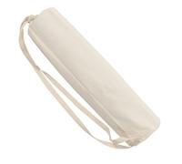 DECHOUS Paquet de Transport pour Tapis de Yoga Blanc 15 Cm Diamètre X 85 Cm Hauteur, Pochette Multifonction pour Rangement et Transport, Grosse Capacité, Léger et Résistant, pour Cours