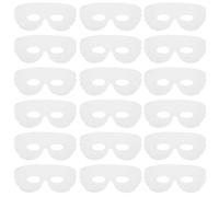 DECHOUS Patchs Oculaires Jetables en Non-Tissé 100 Pièces Masques Hydratants Contour des Yeux Compresses Spa pour Yeux Secs Lingettes Jetables pour Instituts de Beauté Soin Précis et