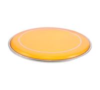 DECHOUS Peau de Tambour 10 Pouces Double Couche, Revêtement Huilé Couleur Marron, Remplacement Peau Batterie pour Caisse Claire et Grosse Caisse, Accessoire Percussion Solide et Contrôle