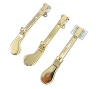 DECHOUS Pédales de Piano Droit en Métal Or, Lot de 3 Pièces, Accessoires Robustes Anti-rouille, Professionnels et Pratiques pour Piano Vertical