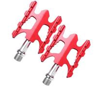 DECHOUS Pédales de Vélo en Alliage D'aluminium Légères et Pliables Structure à Roulement, pour Cruiser et BMX Lors de Déplacements Quotidiens ou Balades Récréatives