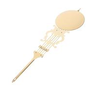 DECHOUS Pendule Métallique DIY pour Horloge Mécanique Traditionnelle Balancier Compatible Horloges Murales et Anciennes Accessoire de Réparation Précis et Polyvalent