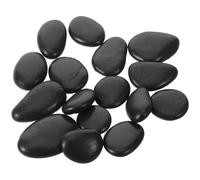 DECHOUS Pierres de Cuisson Naturelles Galets 2-3 Cm 1 Kg pour Barbecue Cuisine en Plein Air, Pierre Chauffante Résistante la Chaleur pour Steak au Four et Préparation de Soupes,