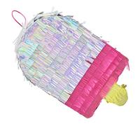 DECHOUS Piñata Amusante de Crème Glacée en Papier pour Fêtes D'été, Décoration Colorée et Festive pour Animer Vos Anniversaires et Réunions