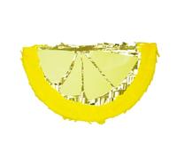 DECHOUS Piñata au Citron Traditionnelle Mexicaine Petite Taille 1 Pièce Remplie de Sucre Décoration Festive pour Anniversaire et Fiesta Accessoire Ludique pour Fête à Thème