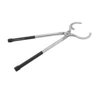 DECHOUS Pince à Creuset en Acier Inoxydable Petite Taille pour Fusion de Métaux Précieux Outil de Levage et Coulée 1 Kg Accessoire pour Four de Fusion Or Argenté Usage Bijoutier et