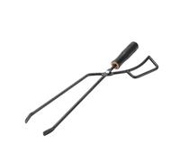 DECHOUS Pince à Multifonction Fer Forgé Pince Longue pour Barbecue Poignée Isolante Résistante et Stable pour Camping et Repas Plein Air