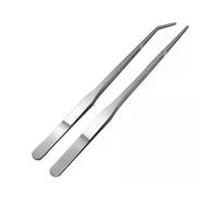 DECHOUS Pince à Reptiles en Acier Inoxydable 2pcs, Clip d'alimentation Confortable et Sûr pour Nettoyage de Terrarium et Nourrissage des Serpents