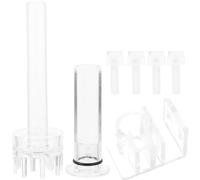 DECHOUS Pince de Fixation Acrylique pour Aquarium, Support de Tuyau d'eau, Fixe L'équipement, Facilite Le Changement d'eau, Accessoire pour Filtre à Cuve DIY