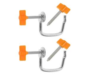 DECHOUS Pince Métallique pour Machine à Pâtes Manuelle, Kit de Fixation Stable en Fer et Pp, 2 Sets pour Accessoires de Fabrication de Pâtes Cuisine Maison