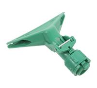 DECHOUS Pinces pour Tiges de Balai à Franges en Plastique Vert Clair, Maintien Fiable des Têtes de Serpillière, Utilisation Polyvalente en Magasins et Locaux Commerciaux