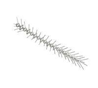 DECHOUS Piques Anti-Oiseaux Acier Inoxydable pour Balcon et Jardin Dispositif pour Éloigner Pigeons et Étourneaux Installation Facile sur Clôtures et Murs