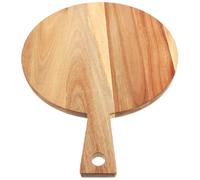 DECHOUS Planche à Découper et Facile à Nettoyer en Bois avec Poignée, Résistante aux Fissures Cuisine, Découpe Viande, Légumes et Fromage