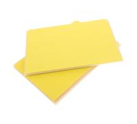 DECHOUS Planche de Casse Taekwondo Réutilisable 1.0 CM Jaune en EVA et ABS pour Entraînement Arts Martiaux, Équipement de Karaté pour Garçon et Filles, Démonstration et Passage de Grade