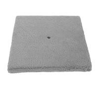 DECHOUS Planche de Rechange pour Arbre à Chat 26X26 CM Gris en Peluche Base Stable pour Griffoir DIY Accessoire Solide pour Réparation et Extension de Plateforme D’Escalade