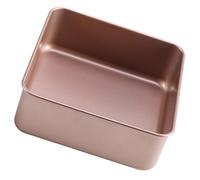 DECHOUS Plaque de Cuisson Antiadhésive Dorée, 20 Cm, Plaque de Four en Métal Épais Rehaussé, Plat Multifonction pour Pizza, et Gâteau, Ustensile Cuisson Cuisine et Pâtisserie