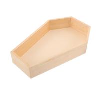 DECHOUS Plateau de Service en Bois Robuste de Cercueil 28 X 18 CM Plateau à Apéritifs Décoratif Gothique pour Bonbons et Fruits Présentoir Polyvalent pour Fêtes Halloween
