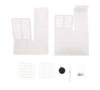 DECHOUS Plateforme Flottante Tortue Double Niveau Antidérapante pour Petites Tortues et Reptiles Aquatiques Terrasse de Repos Légère et Résistante Eau Compatible Terrarium