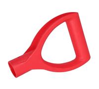 DECHOUS Poignée de Rechange en Plastique Forme d 34 Mm Diamètre Intérieur, Lot de 2 Manches pour Pelle et Râteau, Accessoires de Jardin Compatibles, Poignée Antidérapante pour Bêches