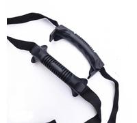 DECHOUS Poignées de Traction en Anneau Corde d'Entraînement Fitness 2 Pièces Matériau Solide Noir Compatibles Machines Musculation Accessoire Musculation Bras et Triceps Usage Maison