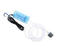 DECHOUS Pompe à Air à Oxygène Portable USB pour Aquarium Mini Pompe à Air Silencieuse Bleu Compacte et Légère Adaptée L’Aération des Poissons Alimentation USB Solide et Antirouille