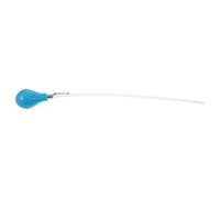 DECHOUS Pompe à Estomac pour Truites Portable en Plastique avec Tube Transparent, Accessoire Compact et Facile à Entretenir pour Pêche en Plein Air