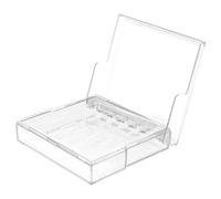 DECHOUS Porte-Injecteur en Plastique Transparent 2Ml 5 Pièces Résistant la Déformation pour Hôpital et Ambulance Boîte de Rangement Fonctionnelle