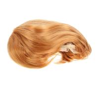 DECHOUS Postiche Courte Synthétique Blonde pour Homme Style Politique Postiche Déguisement Halloween et Fêtes Confortable et Légère Taille Unique