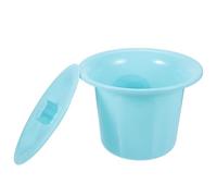 DECHOUS Pot de Chambre Couvert Portable pour Adultes Urinoir Léger et Compact Adapté aux Personnes Âgées et Handicaps