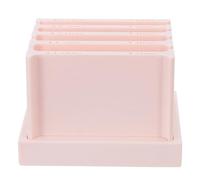 DECHOUS Pottery Roller Set 1 Set with Multi-Material Compatible Plastic Molds, Clay Strip Rolling Tool for Workshops and Polymer Clay Modeling