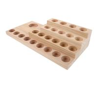 DECHOUS Présentoir à Huiles Essentielles Bois Niveaux Support Élégant et Gain de Place pour Bouteilles Aromathérapie Organiseur Pratique pour Cuisine Salon de Beauté ou Yoga