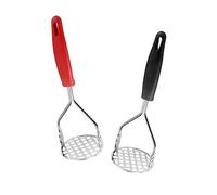 DECHOUS Presse-purée Compact En Acier Inoxydable Idéal Pour Les Citrouilles Les Carottes Et Les Pommes De Terre