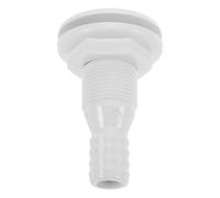 DECHOUS Raccord Passe-coque pour Bateau Vanne de Vidange Résistante Adapté Yacht Camping et Bateau de Installation Facile Matériau Corrosion