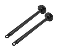 DECHOUS Rack de Rangement pour plaques de Poids en métal 2pcs, Support Compact pour Barre de Musculation, Accessoire Fitness Robuste pour entraînement Musculaire à Domicile et Salle de Sport