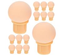 DECHOUS Recharge Éponge Ombrée pour Ongles 20pcs, Embouts en Éponge Réutilisables, Pointe Fine et Flexible, Accessoires de Manucure pour Salons et Usage Domestique