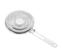 DECHOUS Réducteur Feu Gaz en Acier Inoxydable Support de Casserole Double Couche Rond Antidérapant pour Cuisinière à Induction et Électrique, Dissipant la Chaleur Uniformément