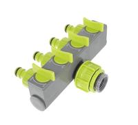 DECHOUS Répartiteur Tuyau Arrosage Voies Connecteur Y pour Robinet Extérieur Jardin Diviseur Entrée Sorties pour Irrigation et Arrosage Multitâche