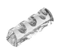 DECHOUS Repose-baguettes en Verre, Support de Rangement pour Baguettes, Haute Transparence, Éclat Lumineux, Style Simple, pour Vaisselle et Usage Domestique