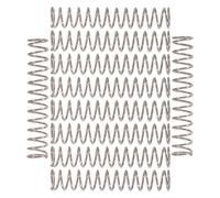 DECHOUS Ressort de Compression en Acier Inoxydable pour Kit de Réparation de Flacon Pulvérisateur, 10 Pièces Argent, Adapté Jardinage et Nettoyage Quotidien