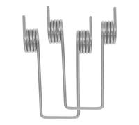 DECHOUS Ressorts de Torsion pour Couvercle de Poubelle 2 Ressorts Doubles 1 * 8 pour Pièces de Rechange Mécanisme à Pression Manuelle pour Compostage et Jardin