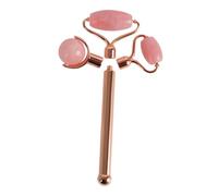 DECHOUS Roller de Massage Visage Jade Naturel Outil Pratique pour Beauté des Yeux et Massage Facial Surface Lisse Anti-statique Pour Soins Du Visage Cou et Dos Usage Domestique et Voyage