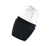 DECHOUS Rouleau de Glace pour Visage Masseur Manuel Anti-rides Noir en Silicone la Circulation Sanguine Massage en Profondeur pour Réparer Rougeurs Soleil