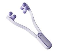 DECHOUS Rouleau de Massage Visage V pour Double Menton, Appareil Confortable en Abs et Pmma pour Lifter et Raffermir la Peau Design Élégant