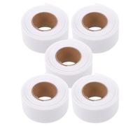 DECHOUS Ruban à Coudre pour Ourlets 3,5 Cm X 5 M Rouleaux en Polyester à Baleines Chevrons, Ruban Thermocollant Adhésif pour Vêtements, Guide D’ourlet pour Robes, Pantalons et Couture